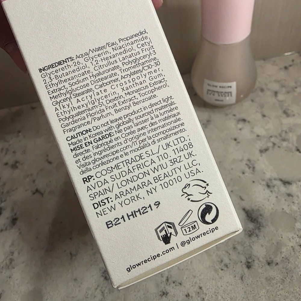 Glow Recipe Watermelon Glow Niacinamide Dew Drops Serum NIB